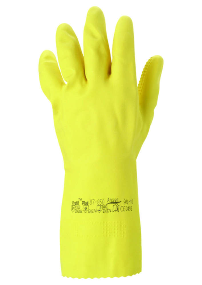 Chemical Protection Glove Profil™ Plus, Latex | Glove size: XL (9.5 - 10)