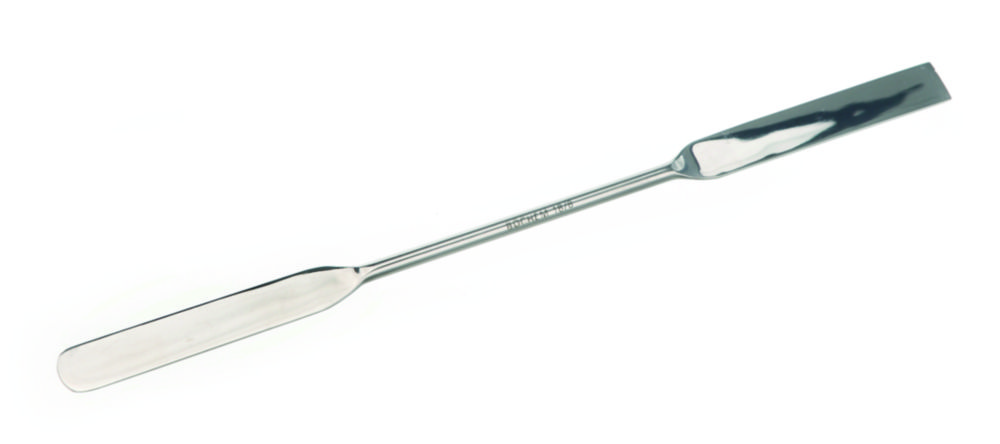 Double-ended spatulas, 18/10 steel