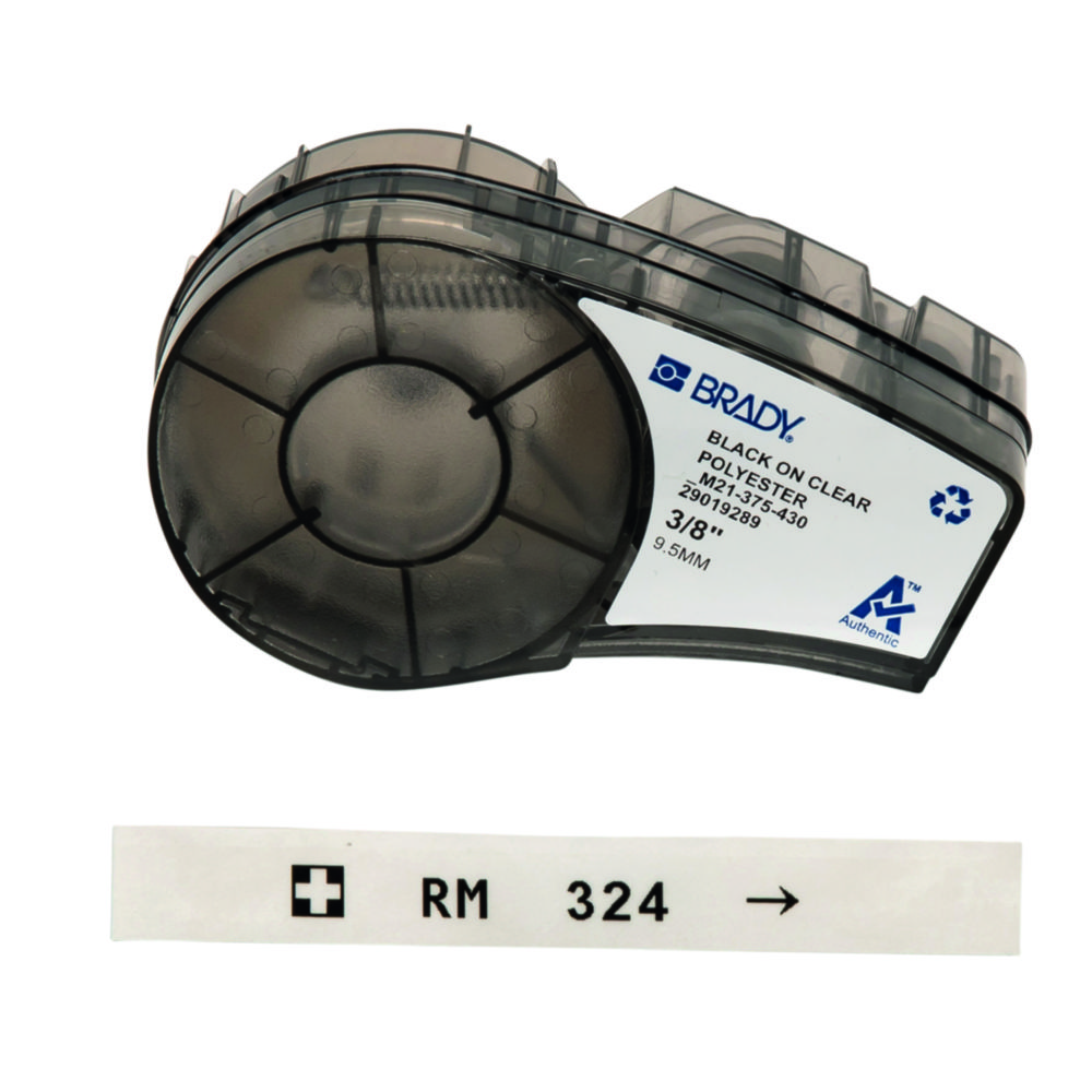 Transparentes Polyester-Etikettenband für Etikettendrucker M210/M210-LAB