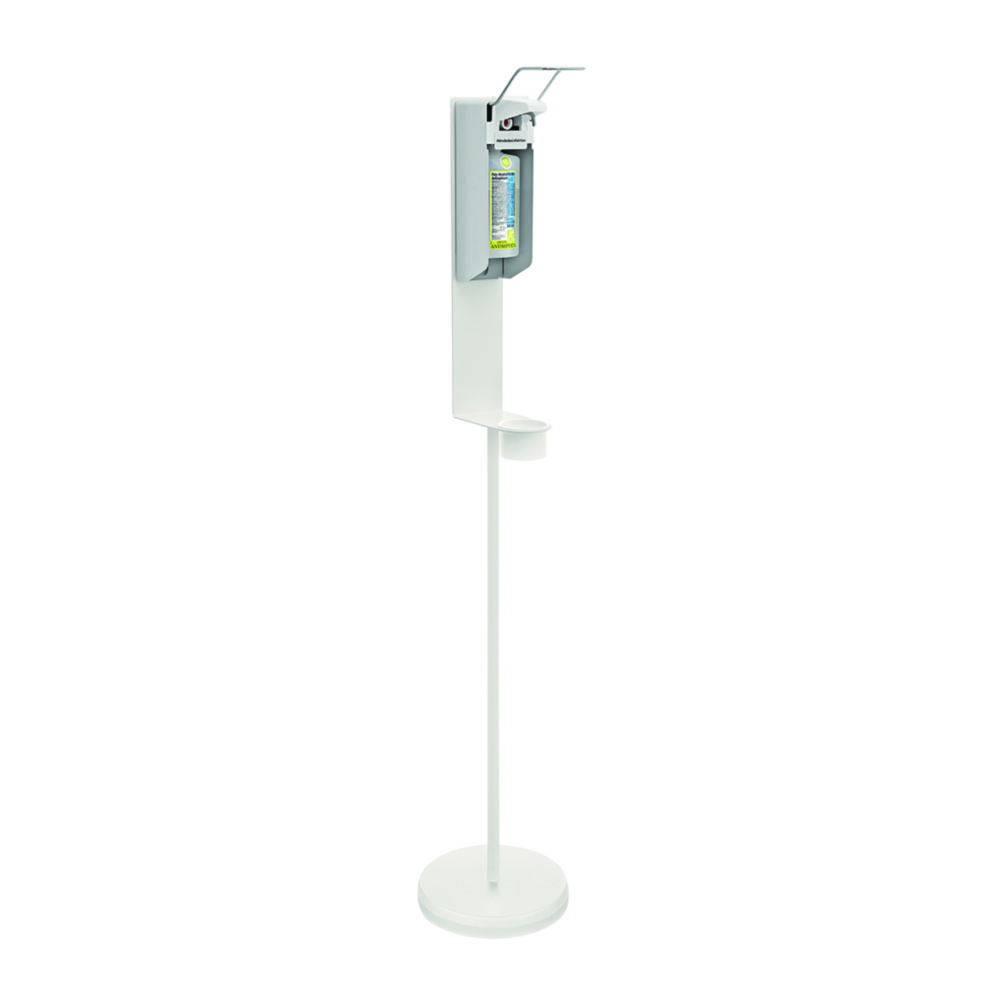 Disinfectant stand WEDO® Set 2, for Euromat dispensers | Description: Disinfectant stand WEDO® Set 2, for Euromat dispensers (holder & stand)