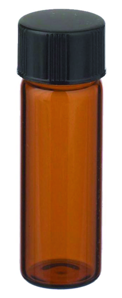 Gewindeflaschen WHEATON Vials®, Borosilikatglas, mit Kappen | Nennvolumen: 4 ml