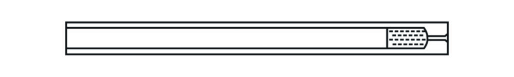 Einlass-Liner und O-Ringe für Agilent GC | Beschreibung: Split/Splitless FocusLiner®
