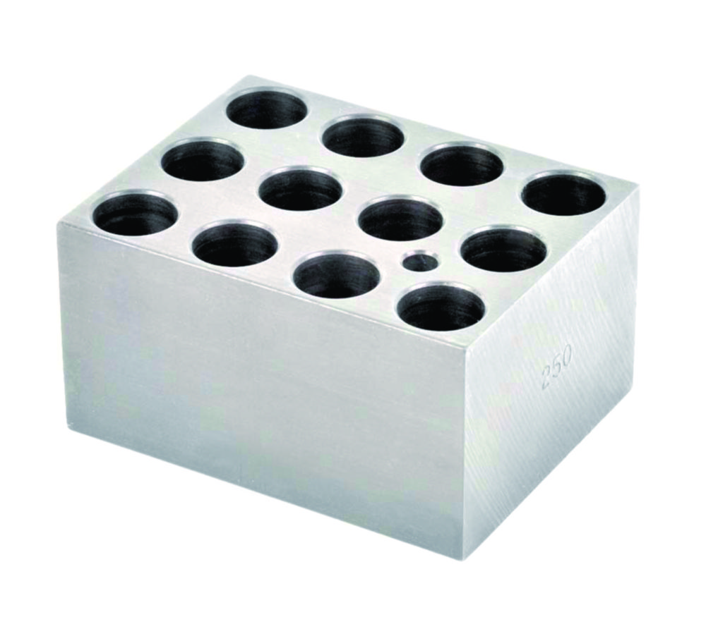 Blöcke für Mikrozentrifugen- und Zentrifugenröhrchen für Blockthermostate | Für: 0,5 ml Röhrchen