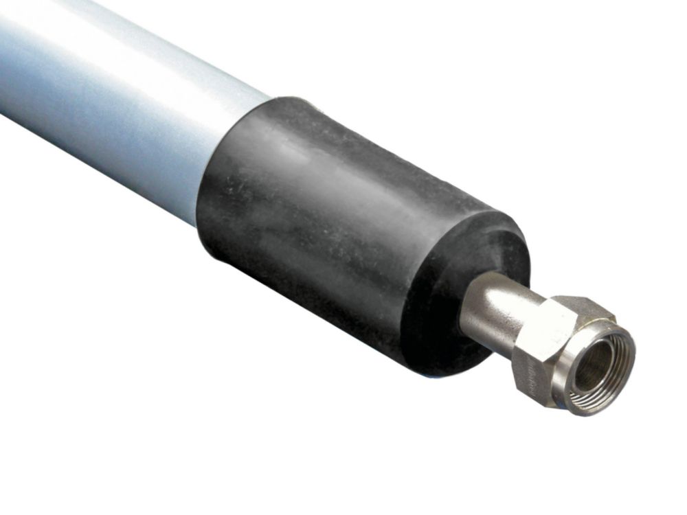 Temperature hoses, stainless steel 1.4404, single insulation | Connection: M16 x 1