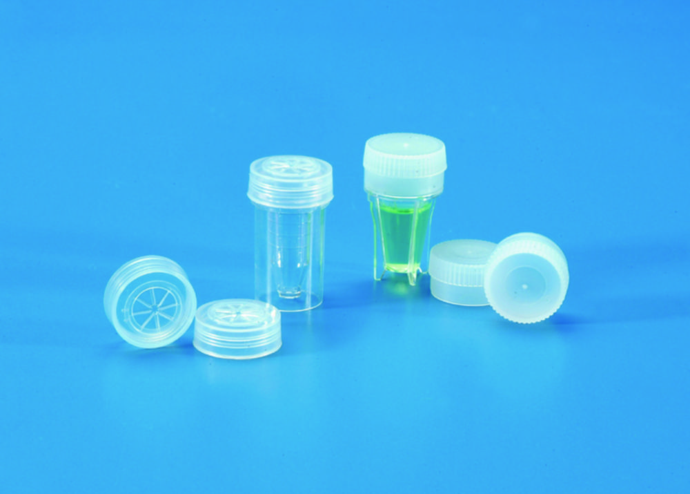 Lids for Sample Cups, PE | Type: Push-on lid