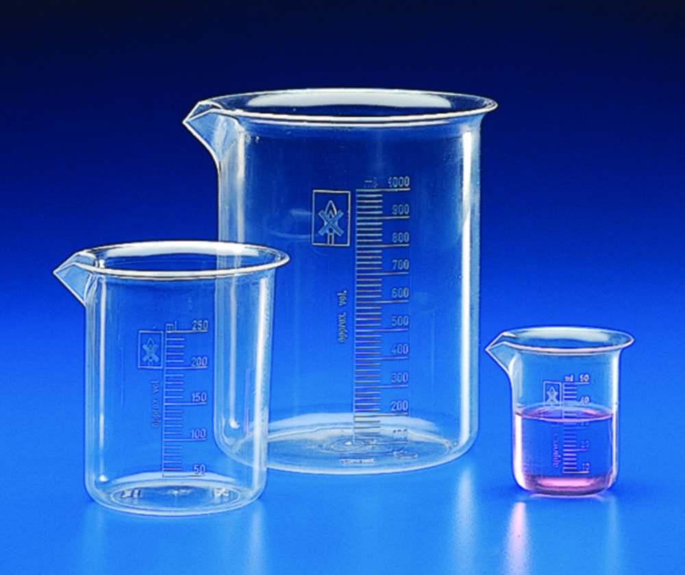Beakers, PMP (TPX®), low form | Nominal capacity: 2000 ml