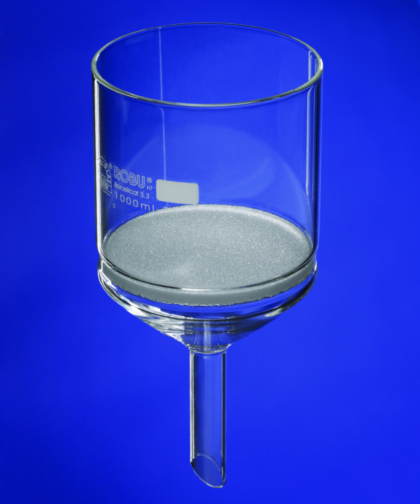 Filter funnels VitraPOR®, Borosilicate glass 3.3 | Capacity ml: 75