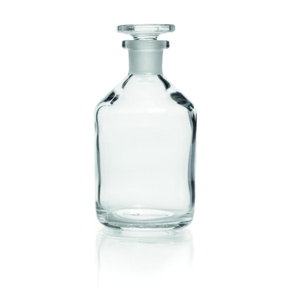 Narrow-mouth reagent bottles, soda-lime glass