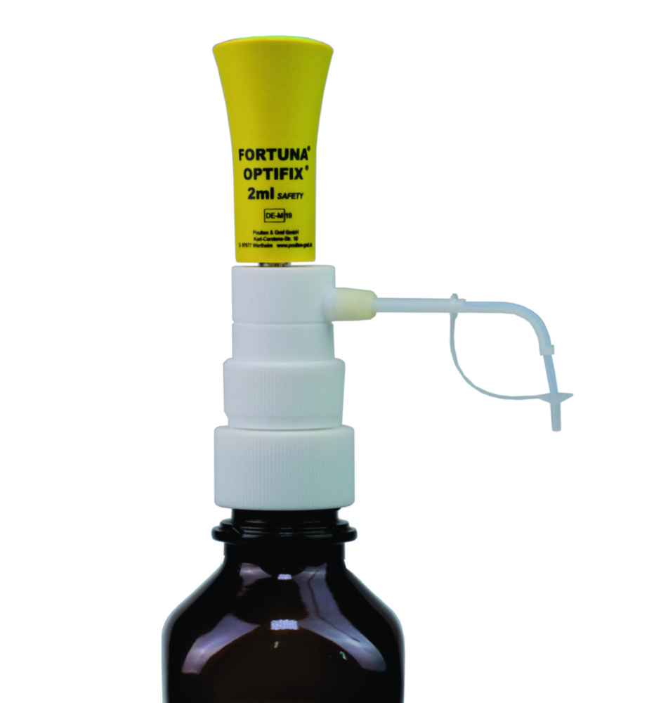 Flaschenaufsatz-Dispenser FORTUNA® OPTIFIX® SAFETY | Typ: SAFETY-48