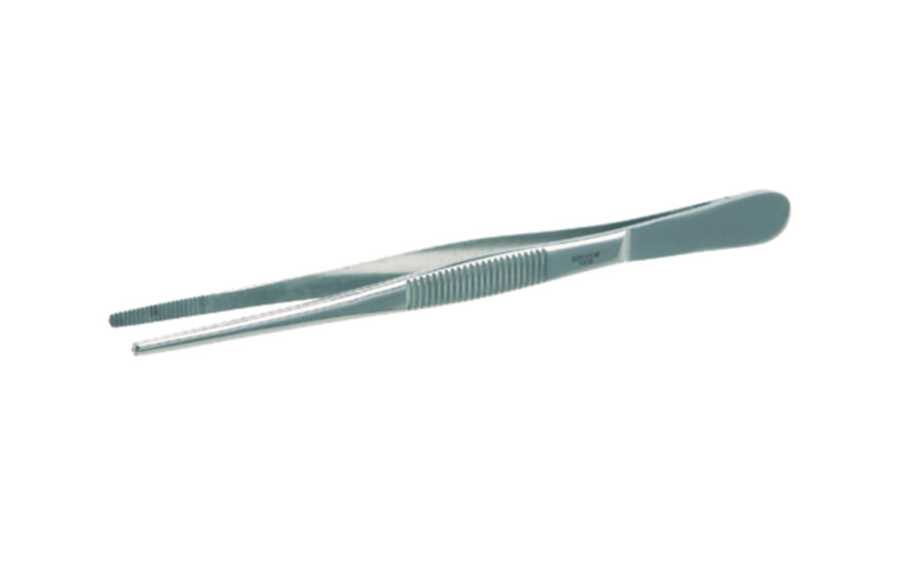 Forceps, 18/10 stainless steel | Version: Straight