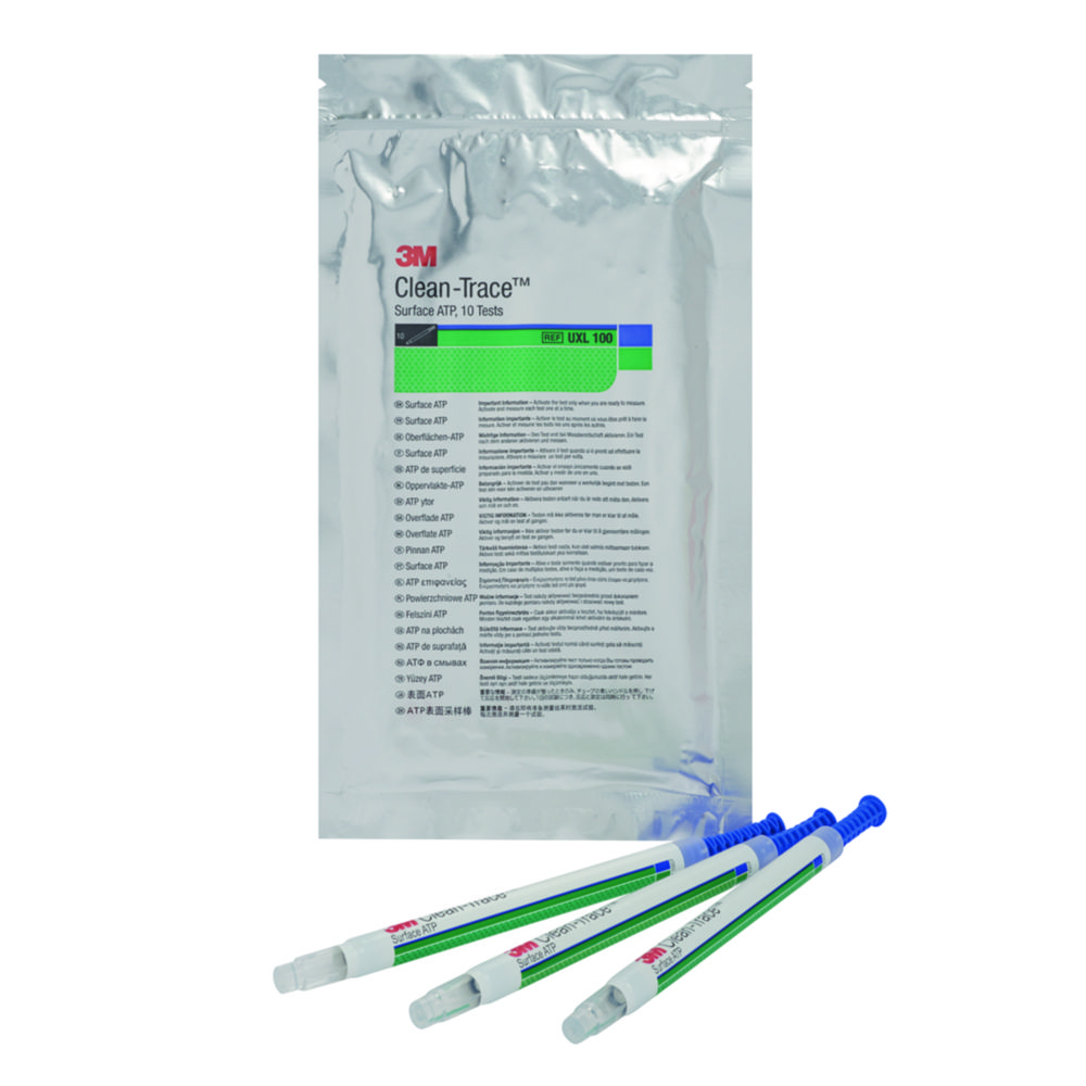 Dry swabs for Luminometer 3M™ Clean-Trace™ NG3 / LM1 | Type: Clean-Trace™ ATP UXL100