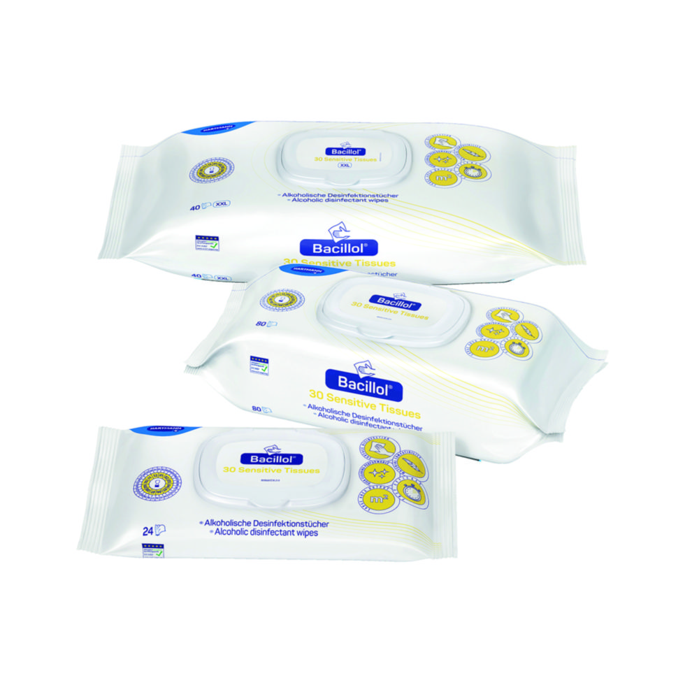 Disinfection Tissues Bacillol® 30 Sensitive | Type: Bacillol® 30 Sensitive XXLTissues