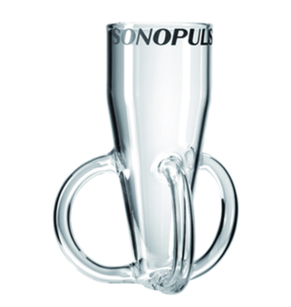 Glass sample vessels, Borosilicate glass 3.3 for Ultrasonic homogenisers SONOPULS | Type: RZ 4 rosett cell