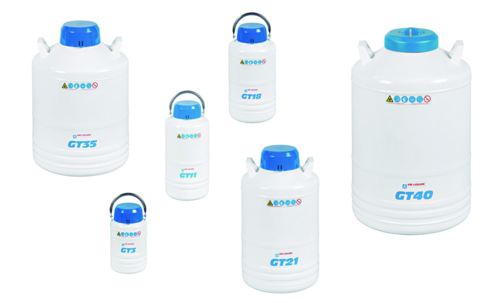 Liquid nitrogen container BIO GT, aluminium | Type: GT 3