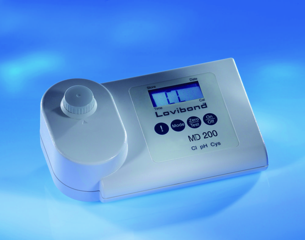 Photometer MD 200 | Beschreibung: MD 200, Wasserstoffperoxid, pH, Flüssigreagenzien