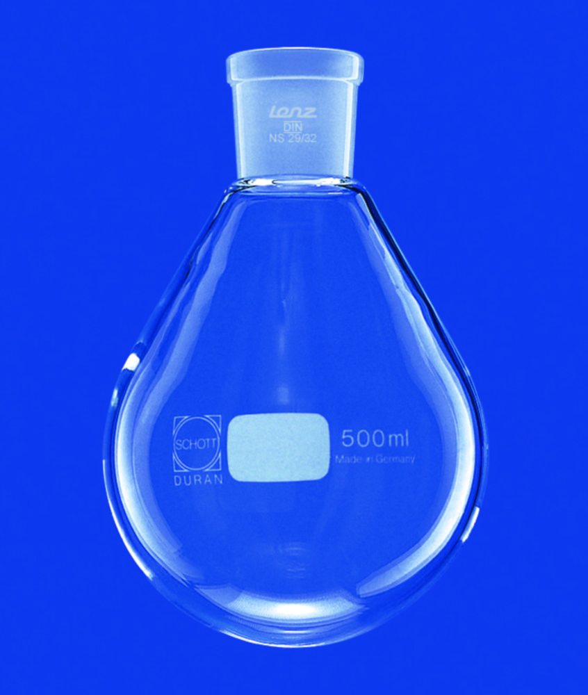 Evaporating flasks with conical ground joint, DURAN® | Nominal capacity: 100 ml