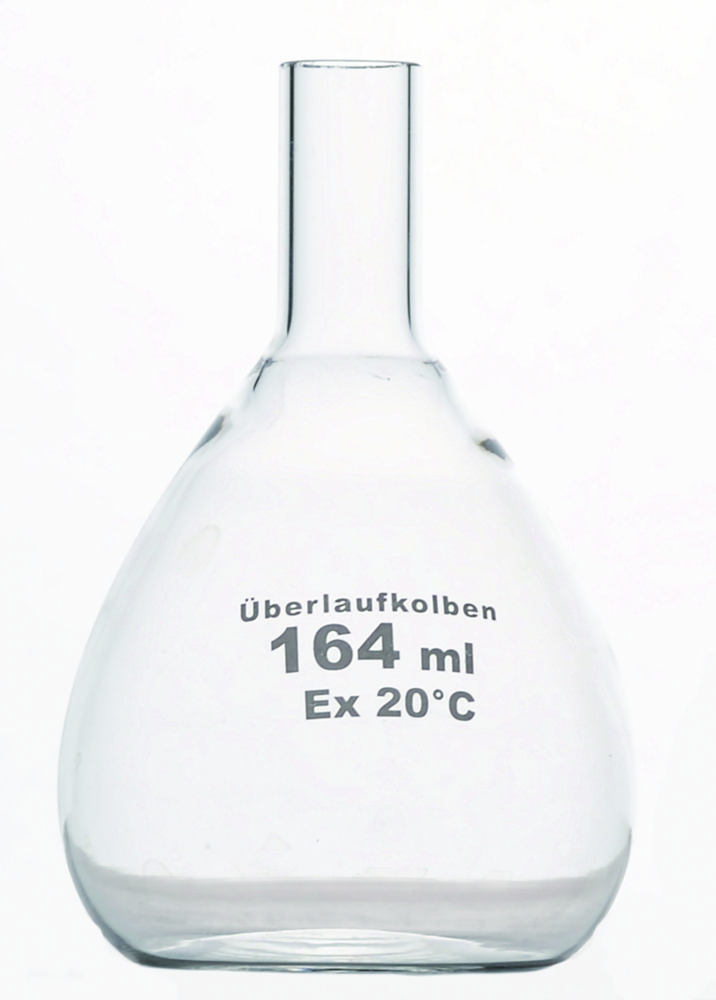 Overflow-Volumetric flasks, Borosilicate glass 3.3 | Volume ml: 94