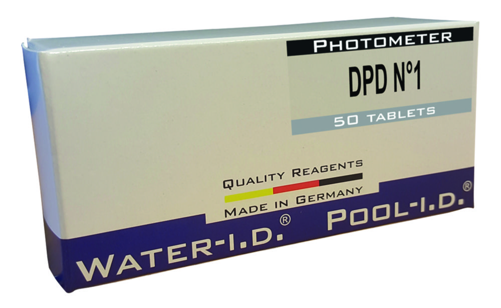 Reagenzien-Sets Tabletten | Beschreibung: DPD No. 1 Freies Chlor