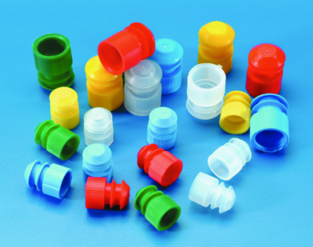 Stoppers for test tubes, PE | For tubes Ø: 15 ... 17 mm