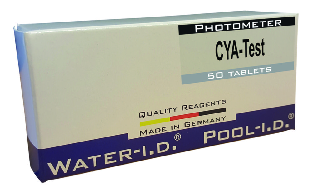 Reagent sets tablets | Description: Cyanuric acid / CYA test