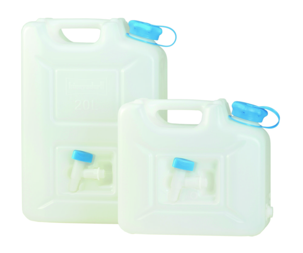 Jerrycan with integrated spout, HDPE | Nominal capacity: 10 l