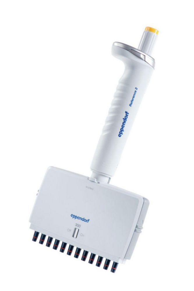 Multichannel microliter pipettes Eppendorf Reference® 2 (General Lab Product), variable | Capacity: 30 ... 300 µl