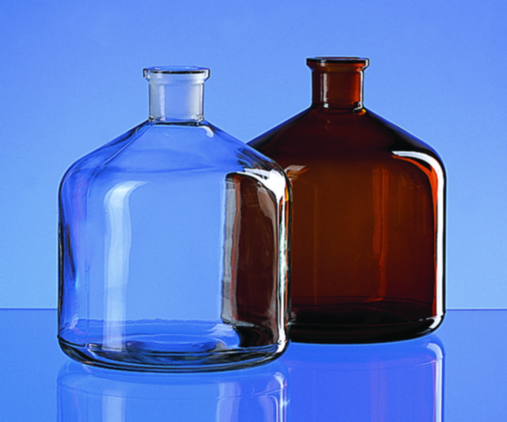 Spare reservoir bottles, glass | Colour: amber