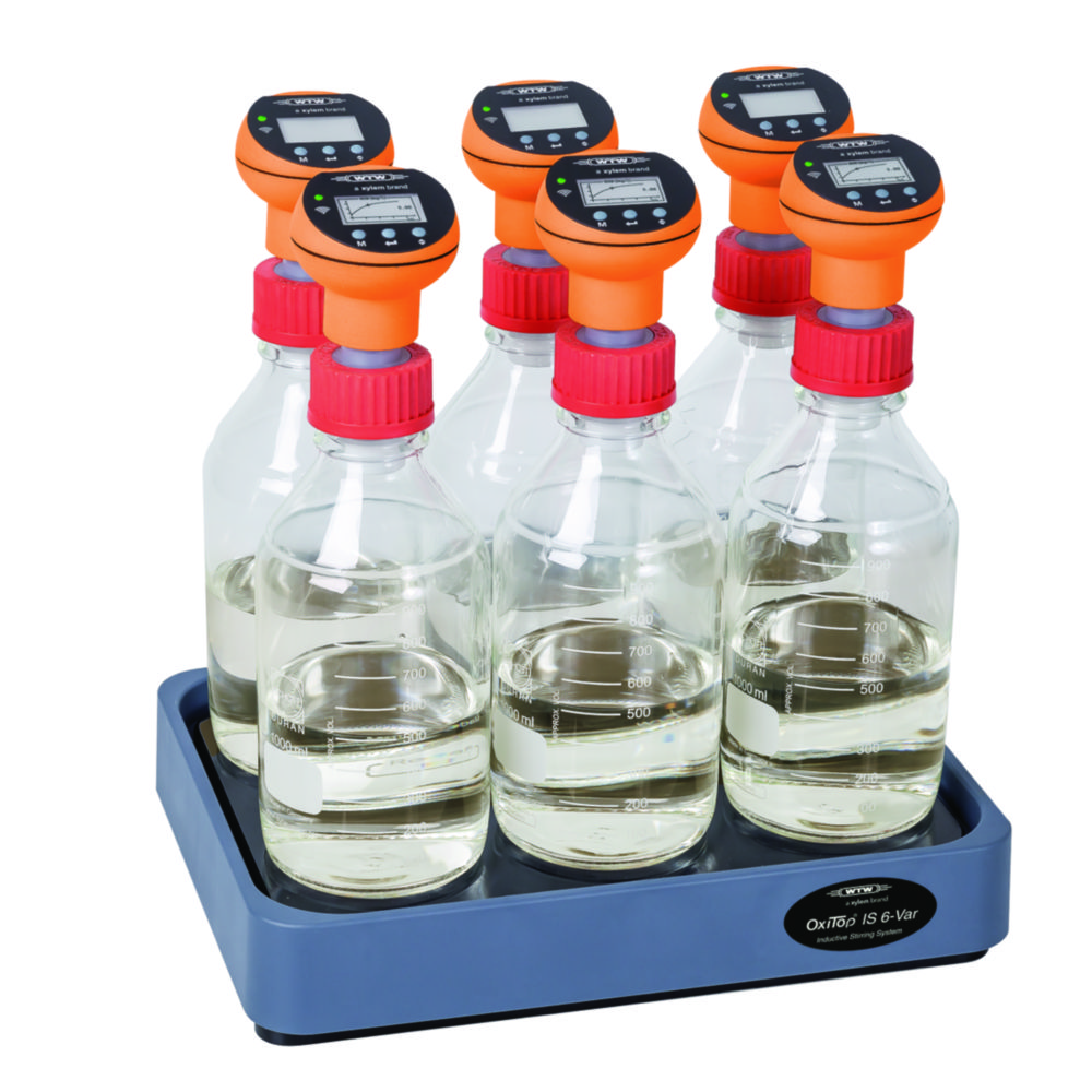 BOD measuring system OxiTop®-IDS for determination of aerobic degradation | Type: OxiTop®-IDS A12
