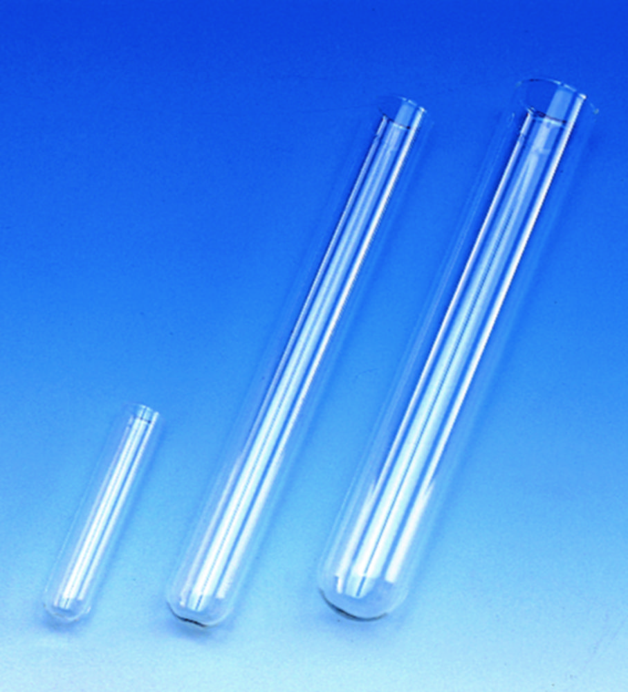 LLG-Test tubes, soda-lime glass | Dimensions (ØxL): 8 x 70 mm