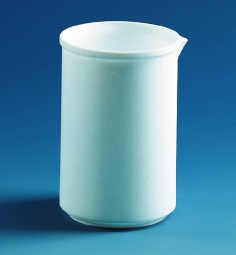 Beakers, low form, PTFE | Nominal capacity: 400 ml