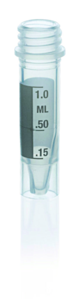 Micro tubes, PP, without screw cap | Nominal capacity: 1.5 ml