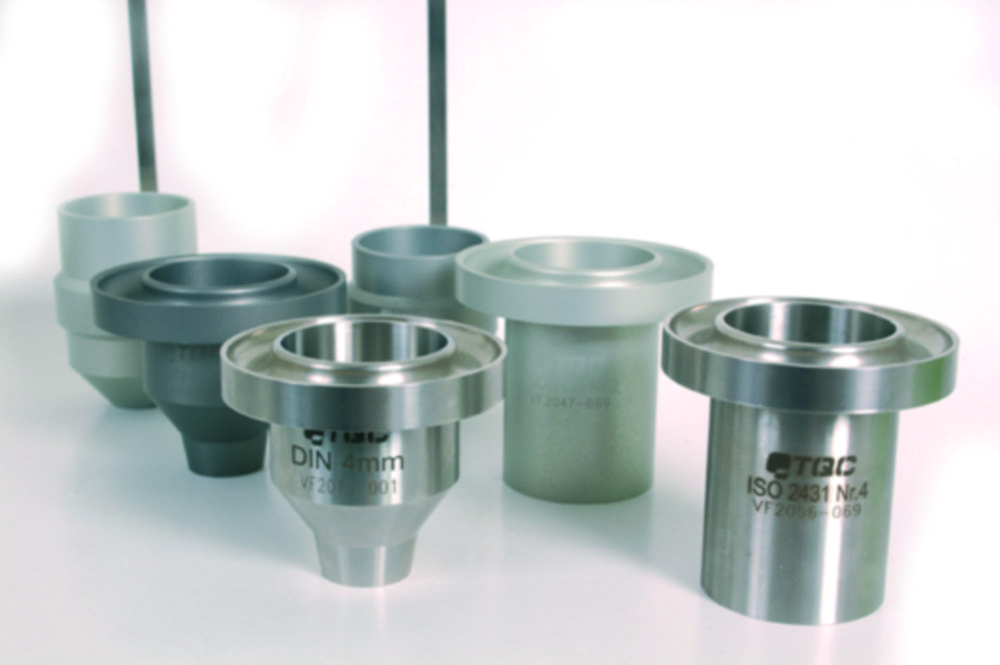 Flow cups, without nozzles | Type: Flow cups