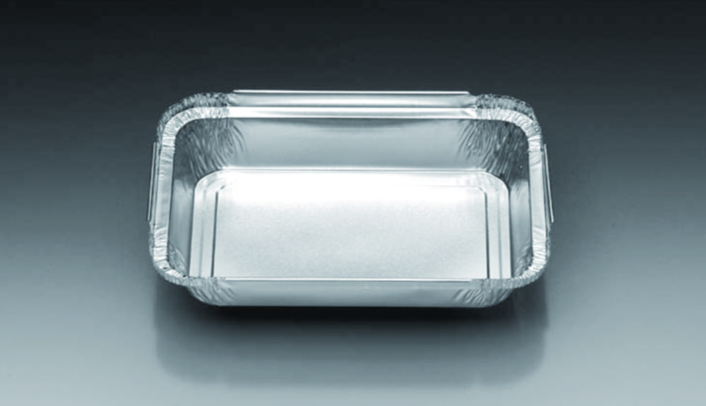 Aluminium containers, square | Capacity ml: 330
