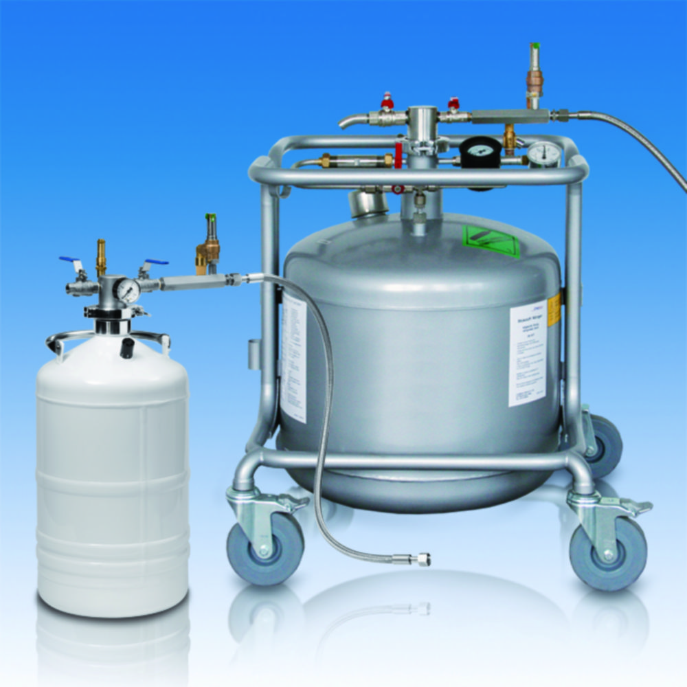 Accessories for Mixer Mill, CryoMill | Type: Autofill with LN2container and safety valve, 50L