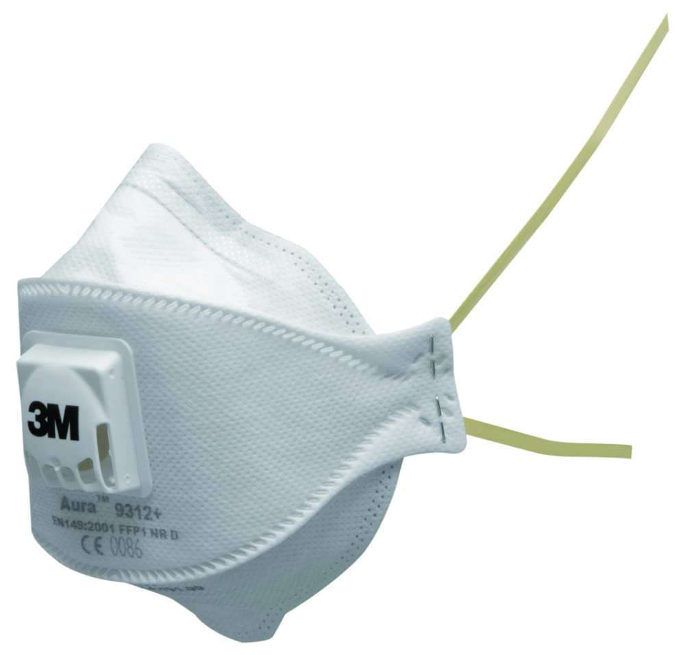 Respirators Aura™ 9300+ Series, Folding Masks | Type: Aura™ 9312+