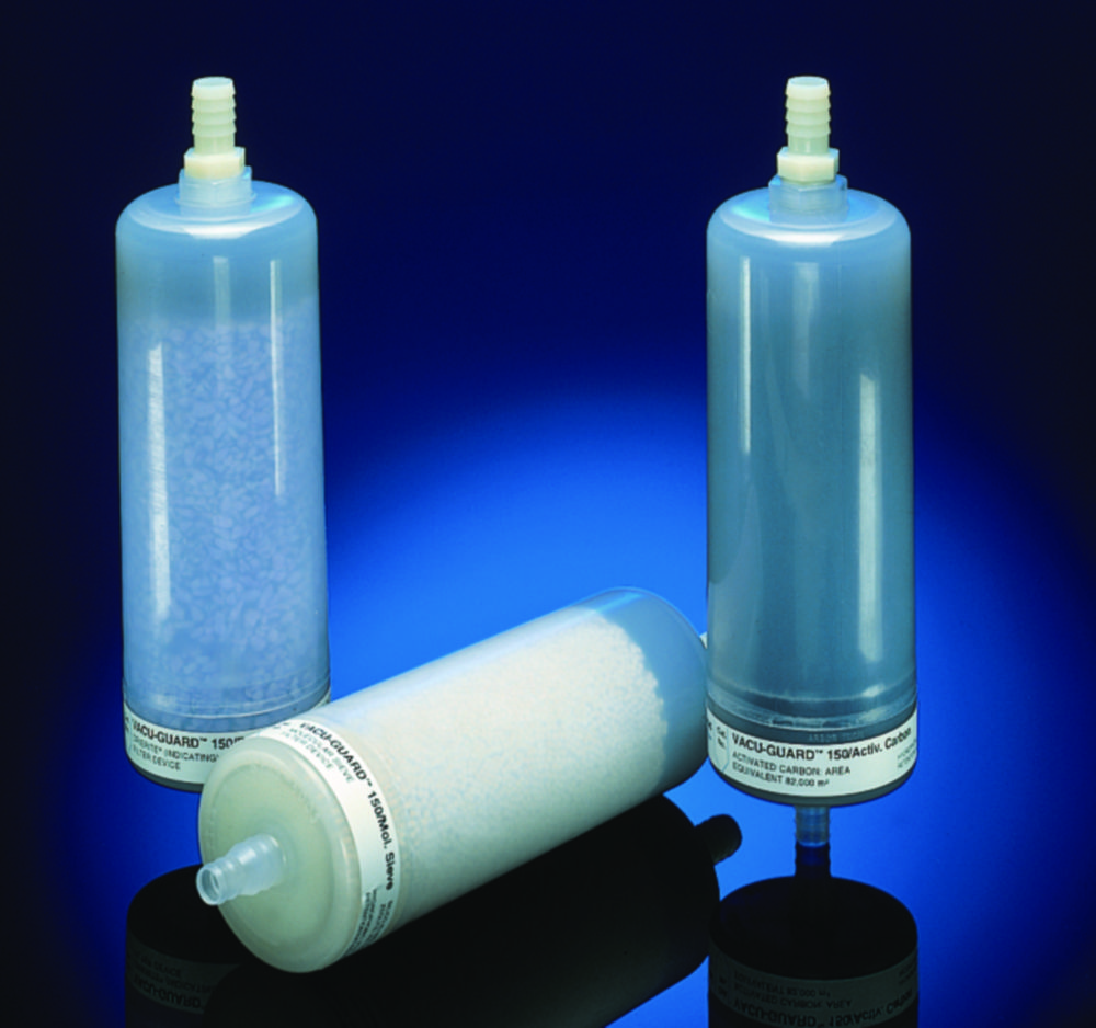 Disposable filtration capsules, VacuGuard™ 150 | Description: Activated carbon