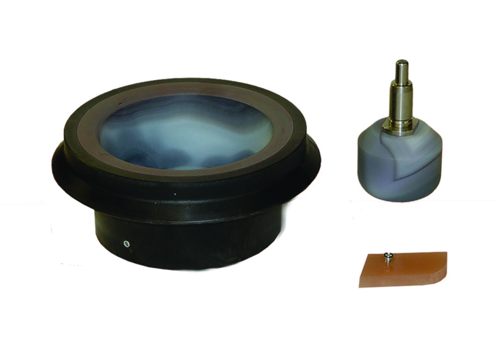 Accessories for mortar grinder PULVERISETTE 2 | Material: Grinding set agate