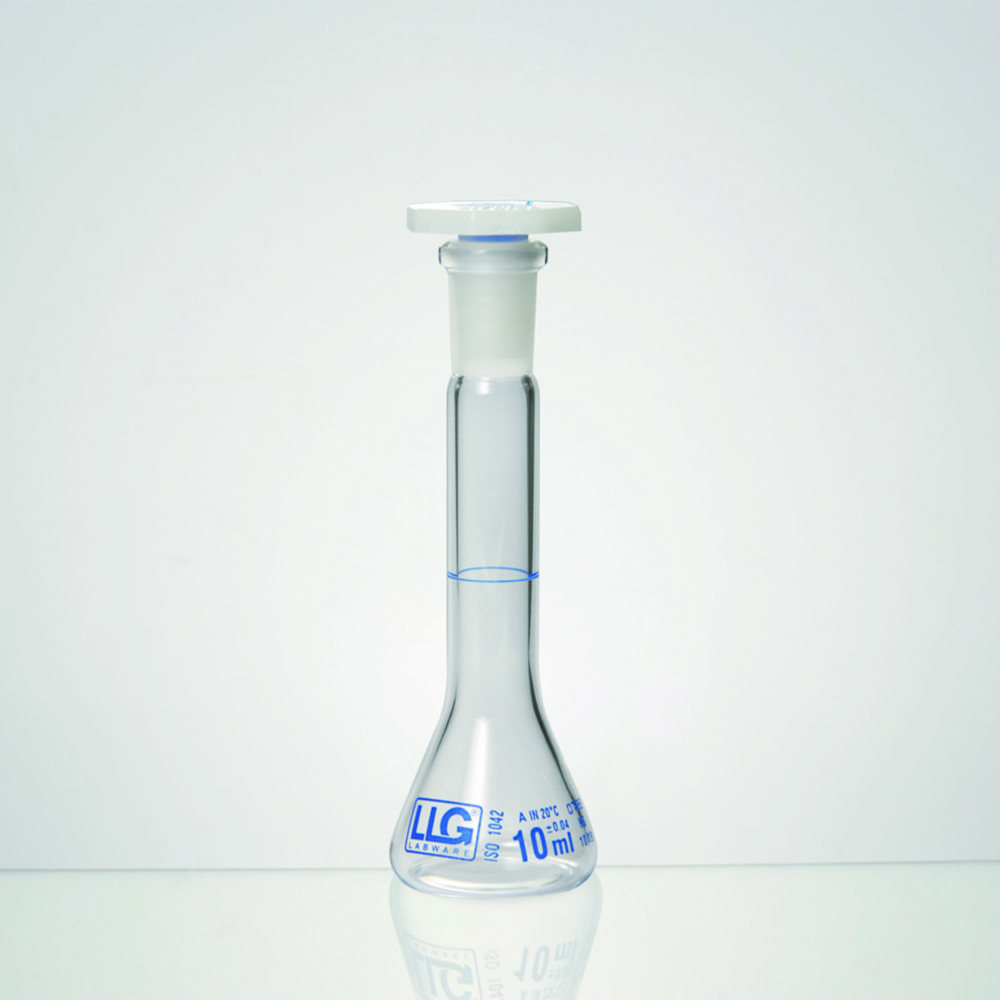 LLG-Volumetric trapezoidal flasks, borosilicate glass 3.3, class A | Nominal capacity: 25 ml