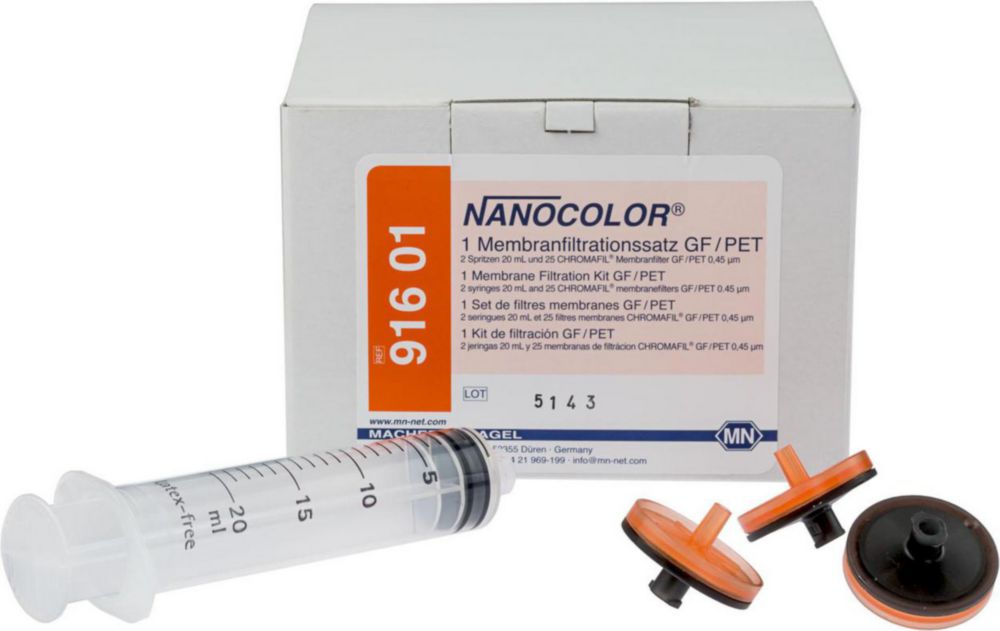 Zubehör NANOCOLOR®, Membranfiltration | Typ: Membranfiltrationssatz