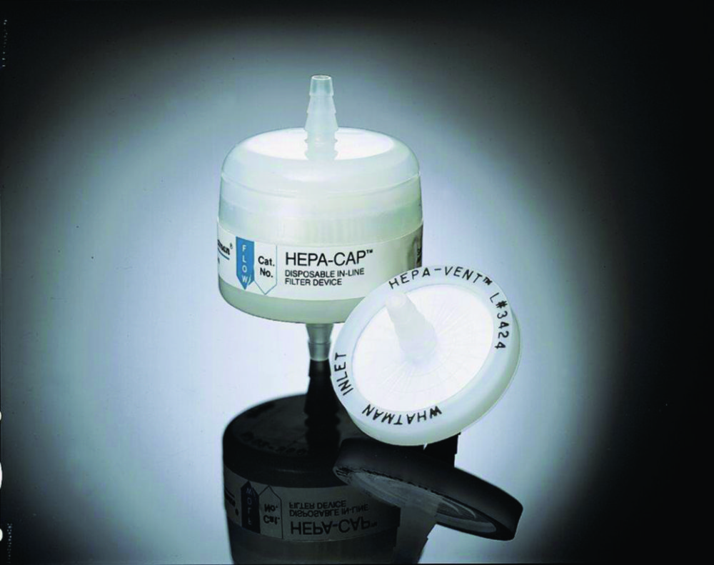 Disposable Filtration Capsules, Hepa-Cap | Filter diam. mm: 36