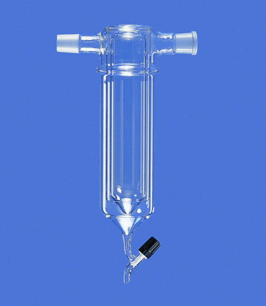 Kühlfalle, DURAN®-Rohr | Typ: mit Kondensatablauf