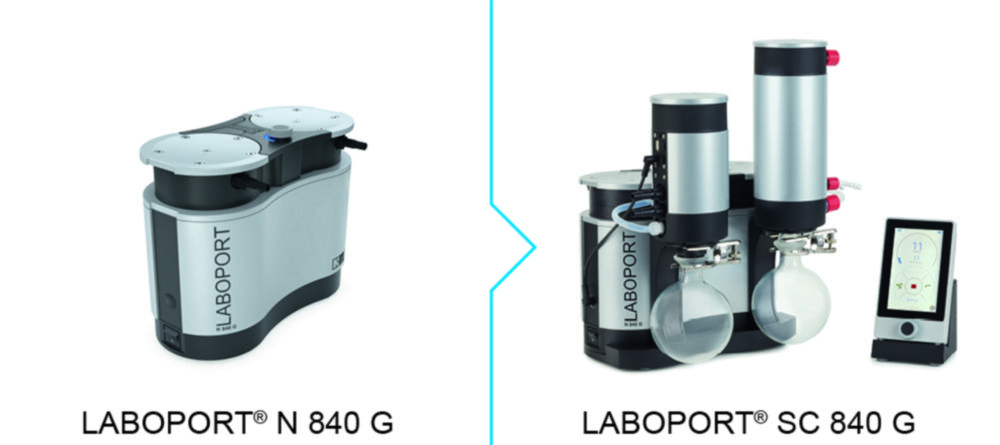 Conversion kits for diaphragm vacuum pumps LABOPORT® N 820 G / N 840 G | Description: Conversion kit N 840 G in SC 840 G
