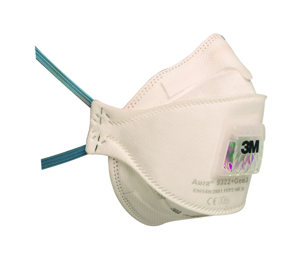 Respirators Aura™ 9300+Gen3, Series, Folding Masks | Type: Aura™ 9322+Gen3