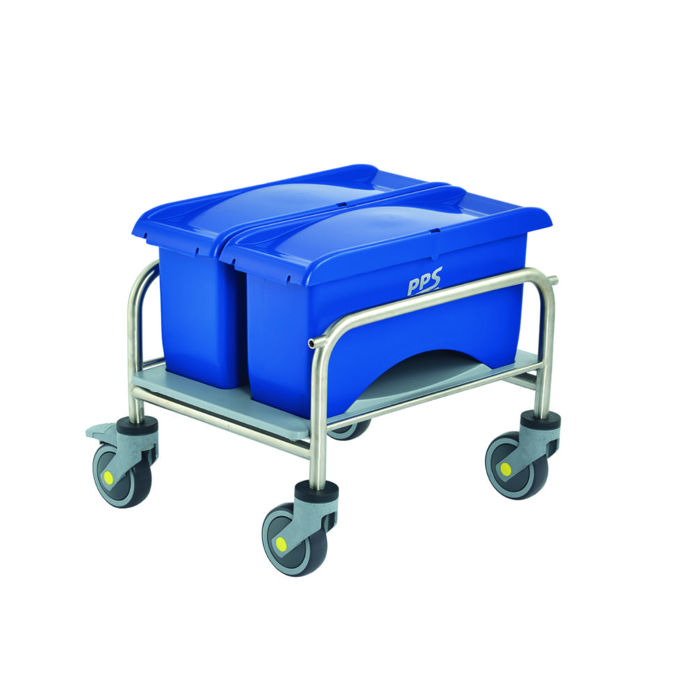 Cleaning trolleys Clino® CR mini EM-CR1, stainless steel
