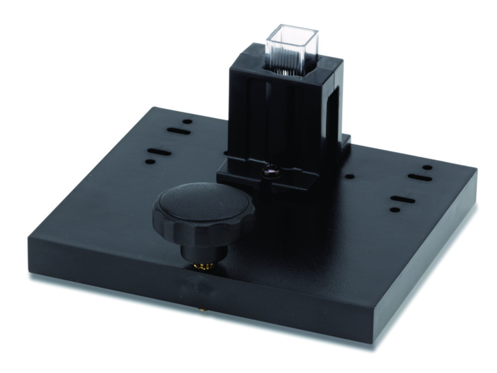 Cuvette holders for Jenway spectrophotometers | Description: Holder for 10 x 10 mm cuvette