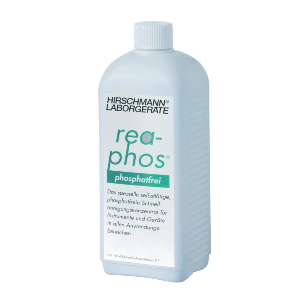 Phosphate-free Rapid Cleaning Concentrate rea-phos® | Type: Bottle