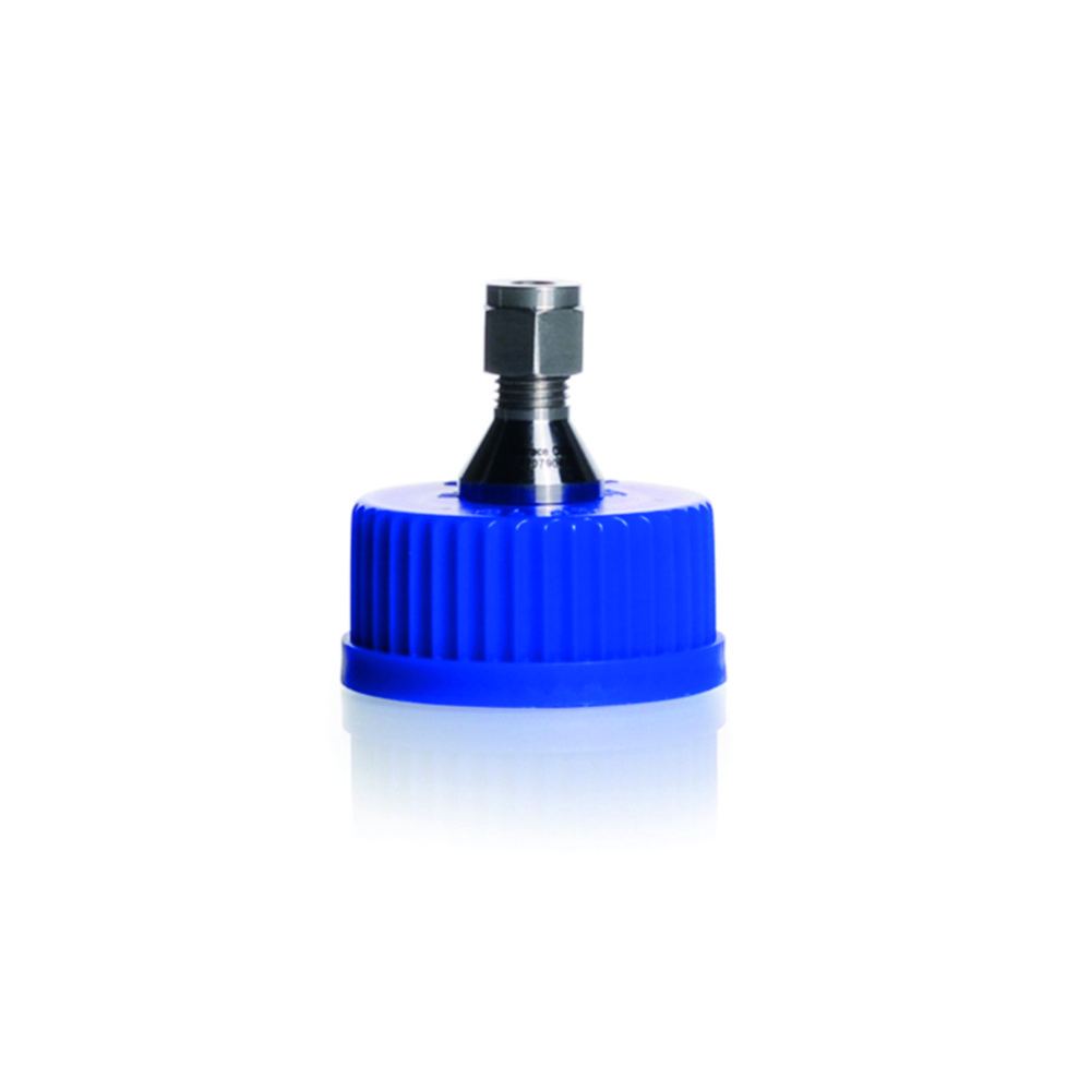 Screw Cap GL 45 with temperature probe holder, DURAN® | Type: Screw Cap GL 45