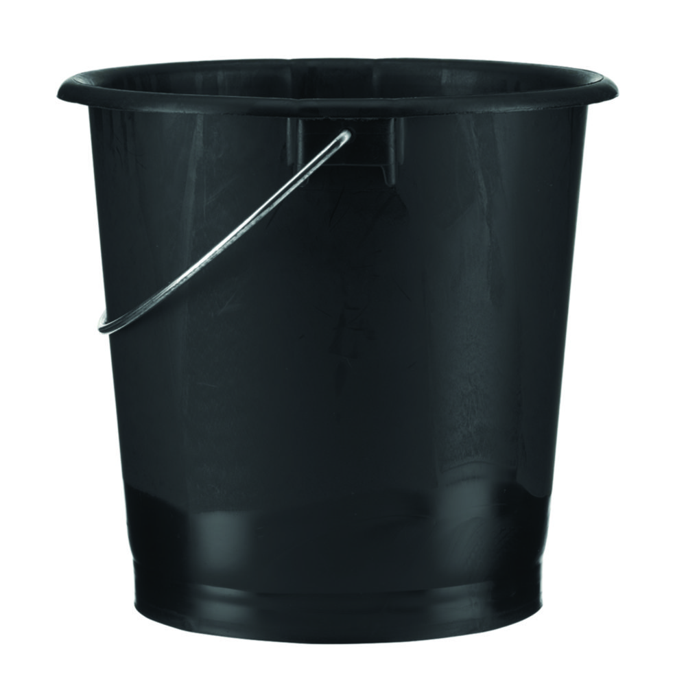 Buckets, HDPE, series 610/615, grey, without spout | Nominal capacity: 10 l