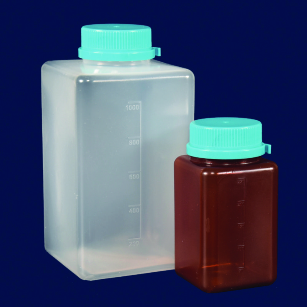 Probenflaschen, PP, für Wasserproben, steril | Beschreibung: braun, steril, ohne Natriumthiosulfat