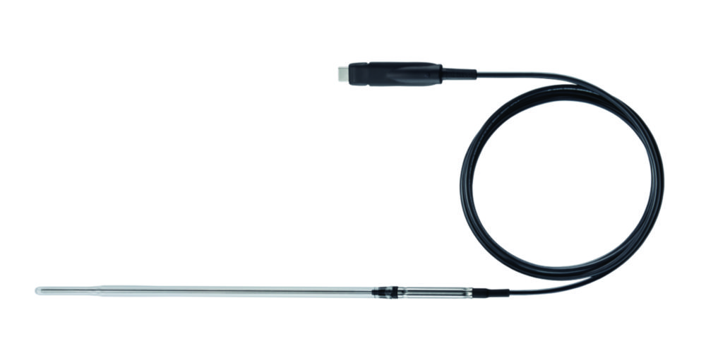Pt100 Laboratory probes for testo measuring devices | Length: 200 mm